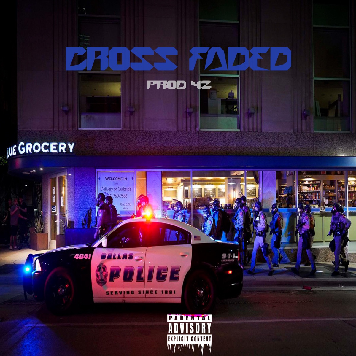 Cross Faded - Single by Crisis Renegade album cover