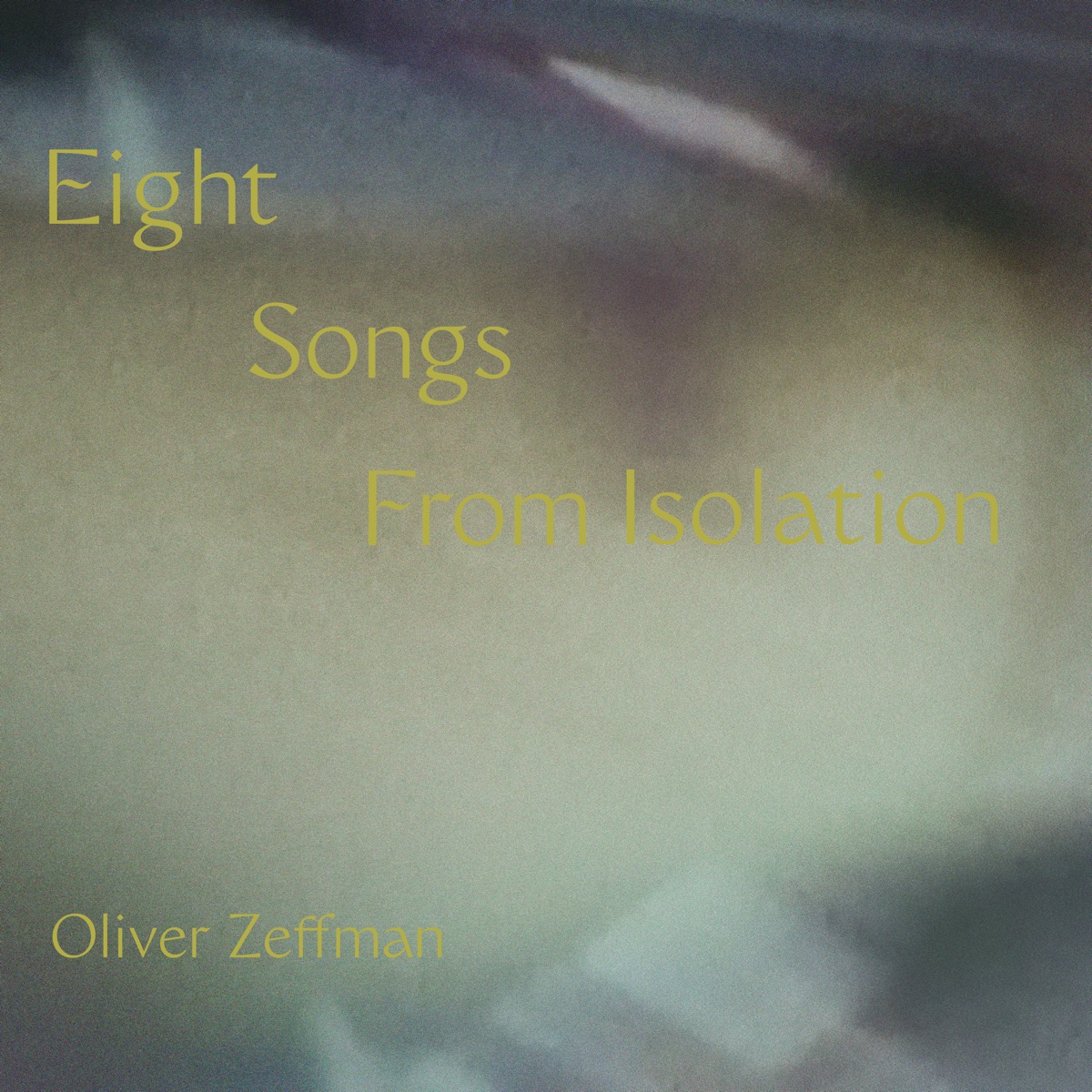 Eight Songs From Isolation by Academy of St Martin in the Fields & Oliver Zeffman album cover