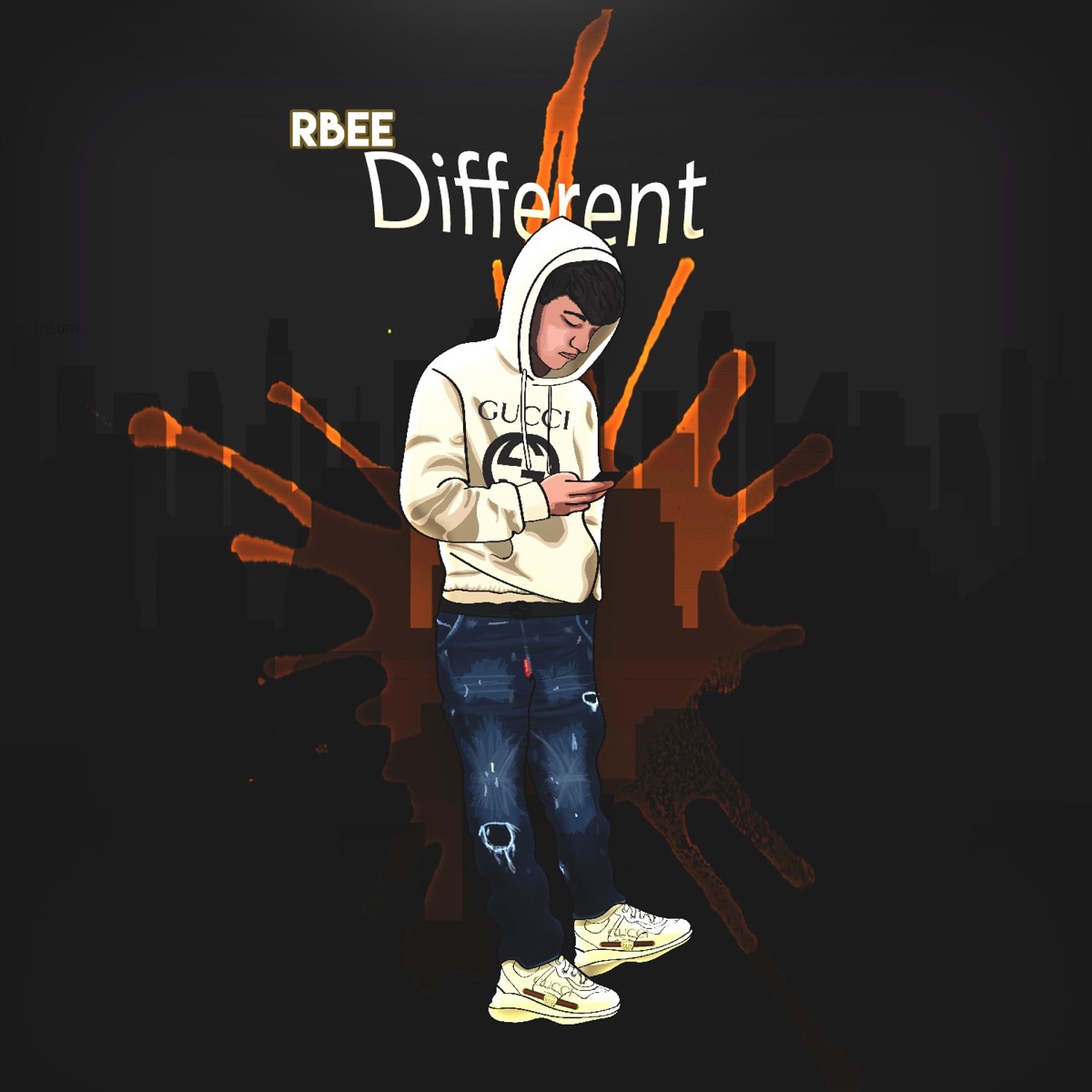 Different - Single by trippininmyouth album cover