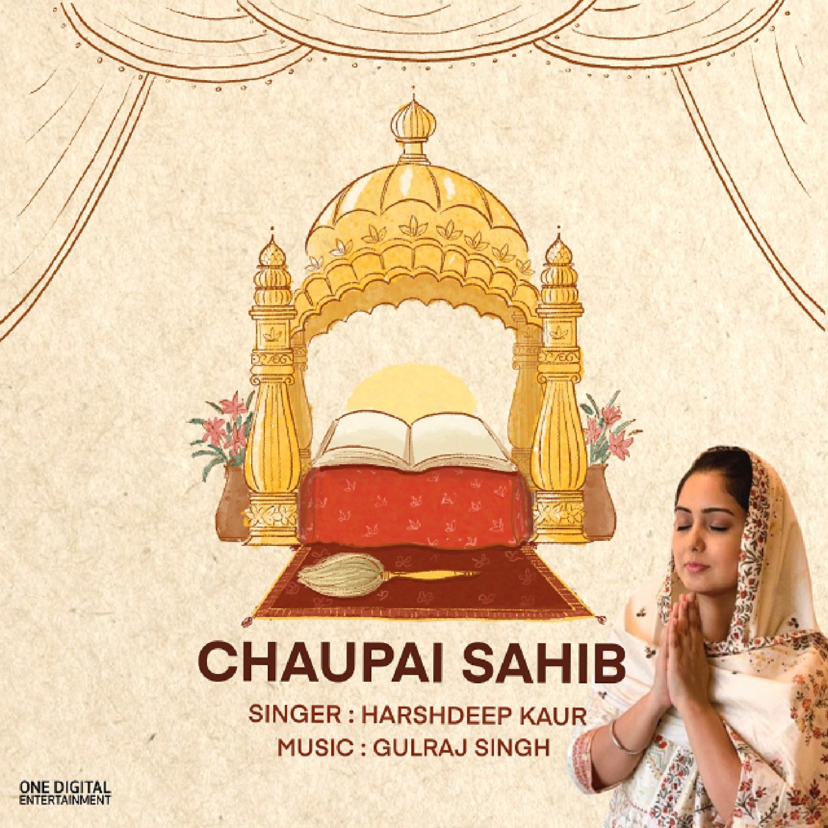 Chaupai Sahib - EP by Harshdeep Kaur album cover
