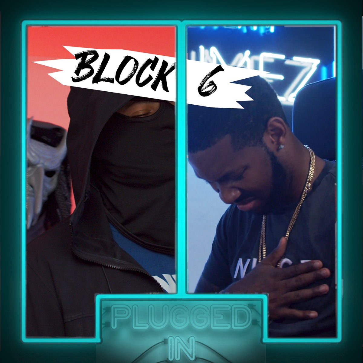 Block 6 x Fumez the Engineer - Plugged in Freestyle - Single by Fumez The Engineer & Block 6 album cover