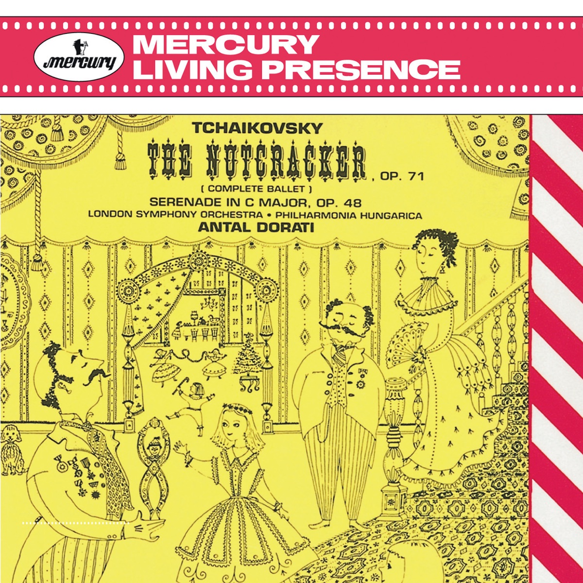 Tchaikovsky: The Nutcracker by London Symphony Orchestra & Antal Doráti album cover