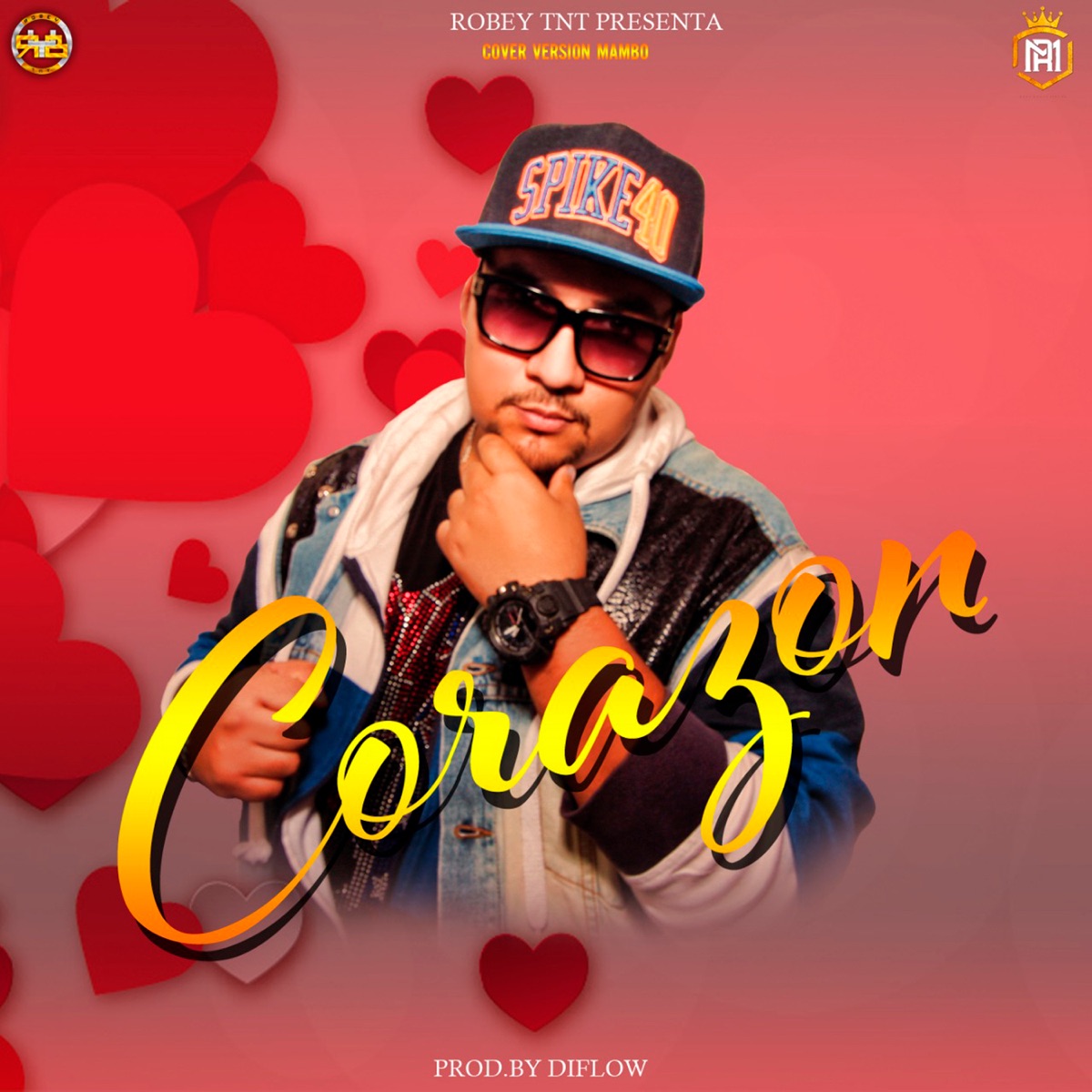 Corazón (Cover) - Single by Robey TNT album cover