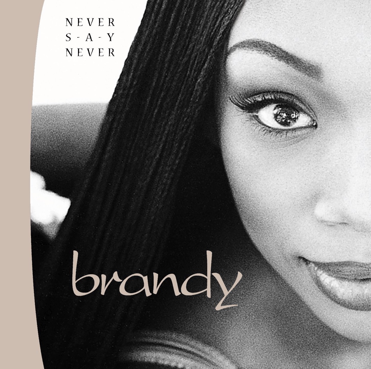 Never Say Never by Brandy album cover