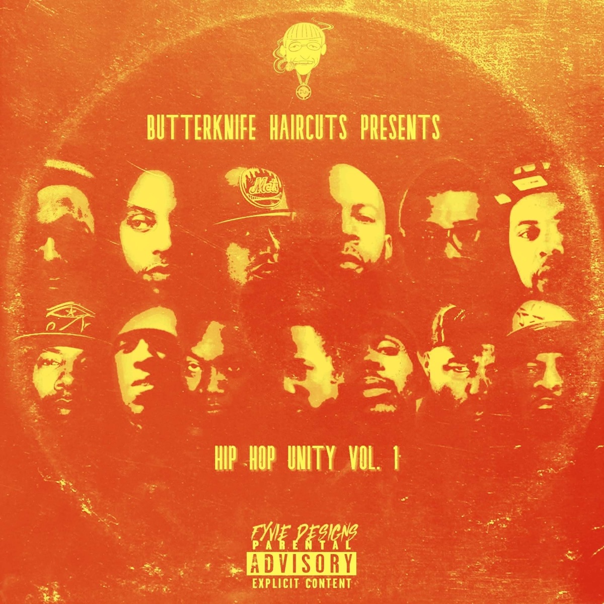 Hip Hop Unity, Vol.1 - EP by ButterKnife Haircuts album cover