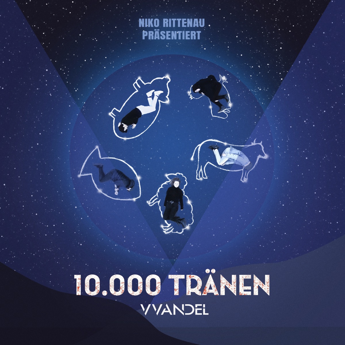 10.000 Tränen - Single by VVANDEL album cover