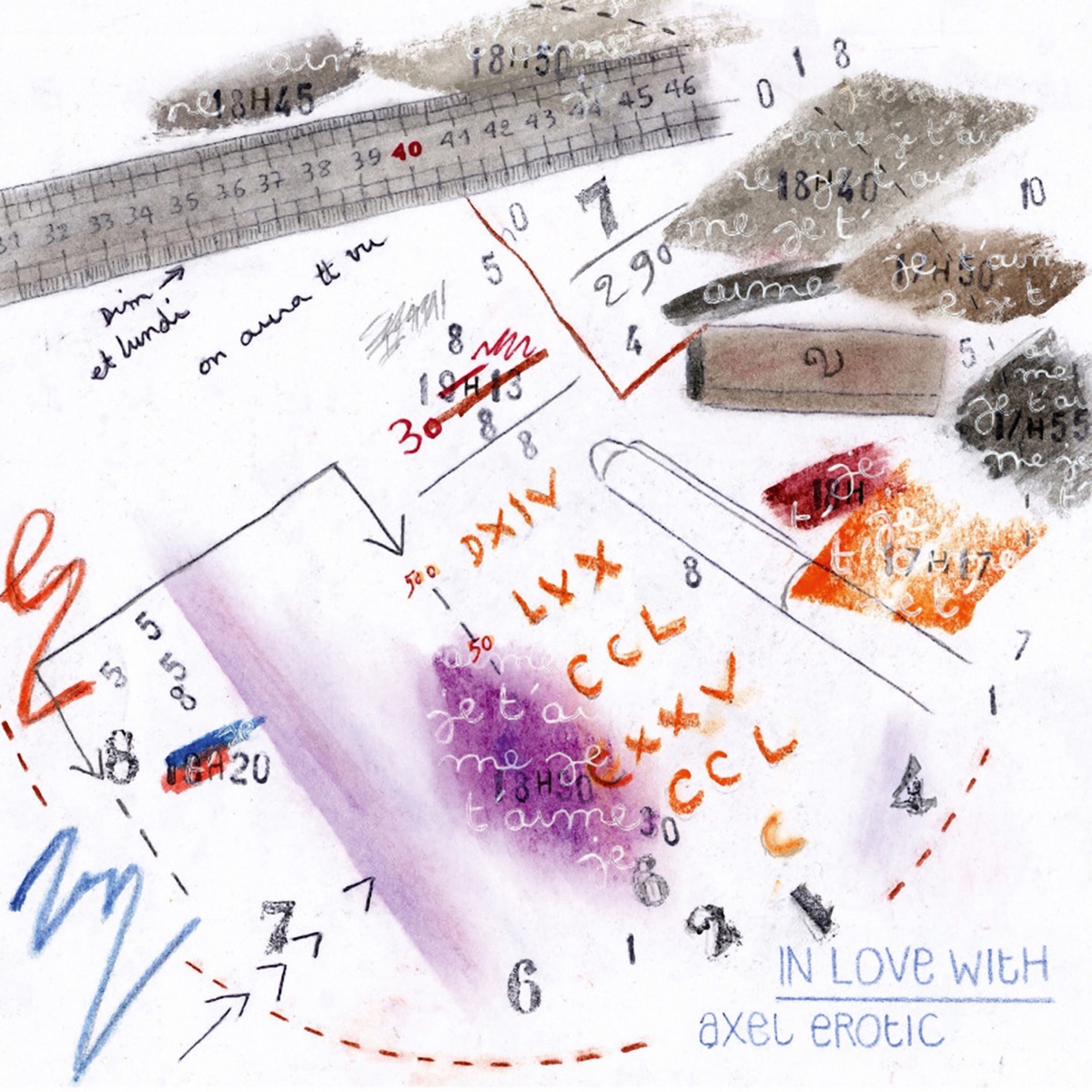 Axel Erotic (feat. Sylvain Darrifourcq, Théo Ceccaldi & Valentin Ceccaldi) by In Love With & Sylvain Darrifourcq album cover