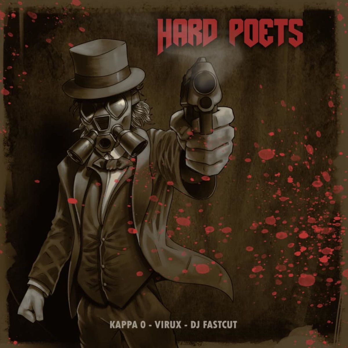 Hard Poets by Kappa-O, Virux & Dj Fastcut album cover