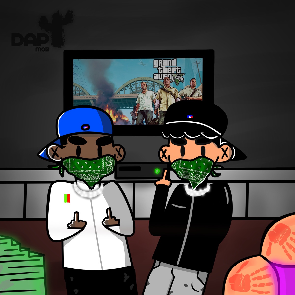 Grove Street (feat. gaabztrem & Dianjoz) - Single by DAP MOB album cover