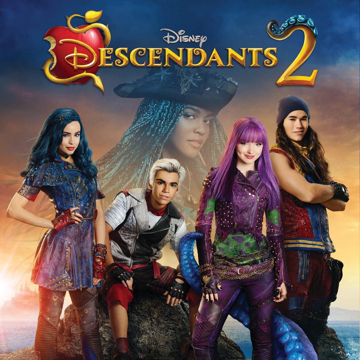 Descendants 2 (Original TV Movie Soundtrack) by Dove Cameron, Sofia Carson, China Anne McClain & Descendants – Cast album cover