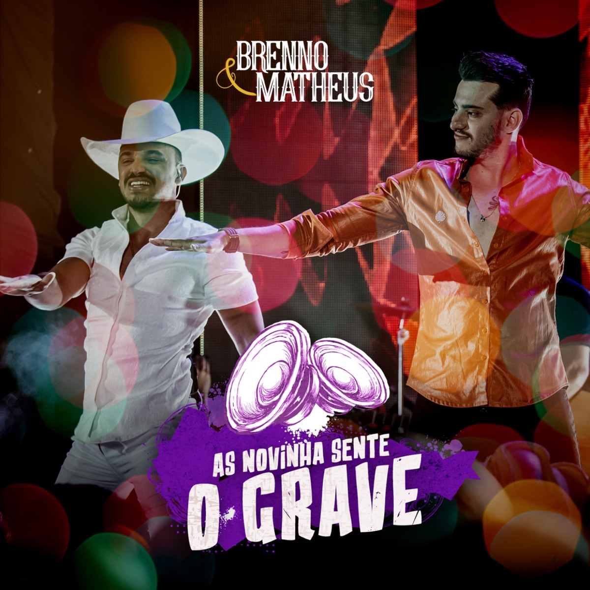 As Novinha Sente o Grave (Contatinho) [Ao Vivo] - Single by Brenno & Matheus album cover