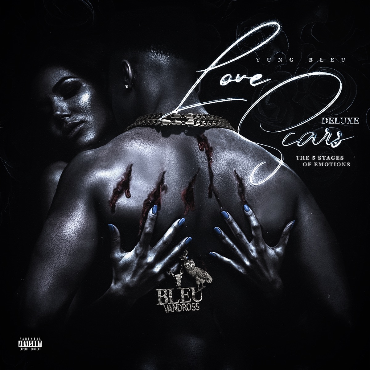Love Scars: The 5 Stages Of Emotions (Deluxe) by Yung Bleu album cover