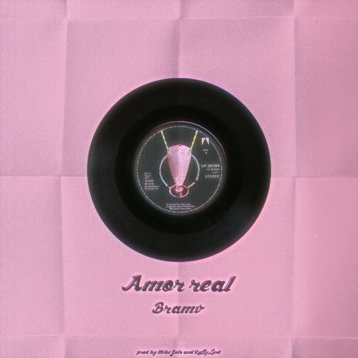 Amor Real - Single by Bramv album cover