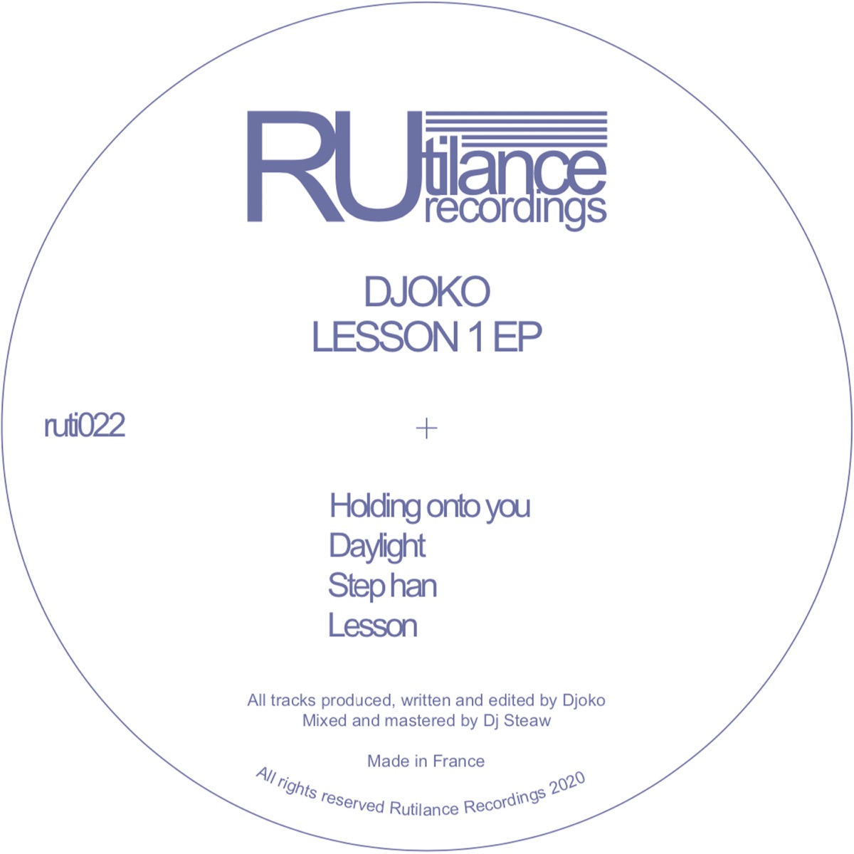 Lesson 1 - EP by Djoko album cover
