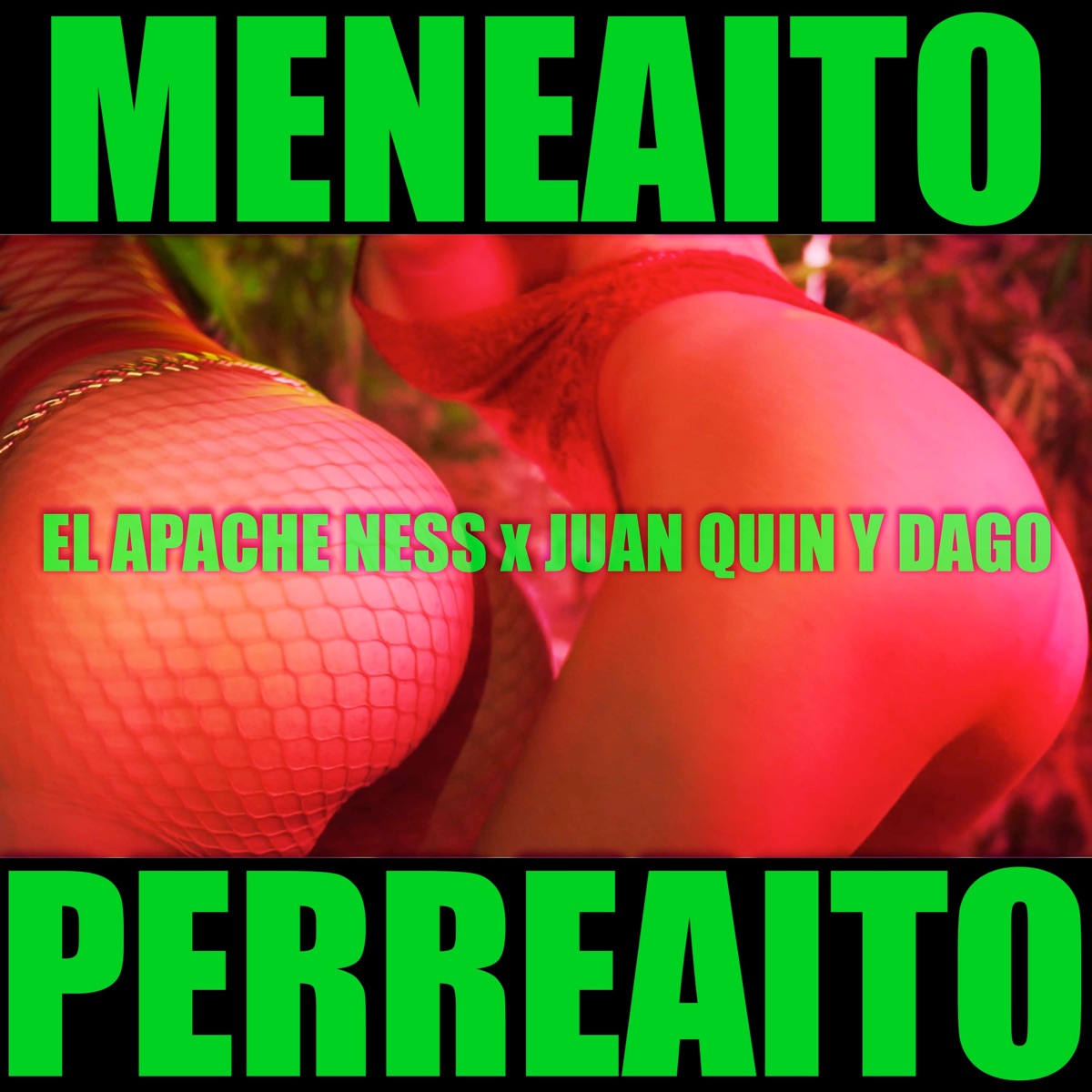 Meneaito Perreaito (feat. Juan Quin y D**o) - Single by El Apache Ness album cover