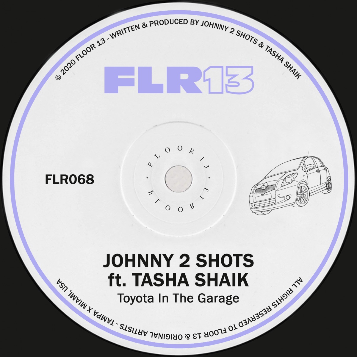 Toyota In the Garage (feat. Tasha Shaik) - Single by Johnny 2 Shots album cover