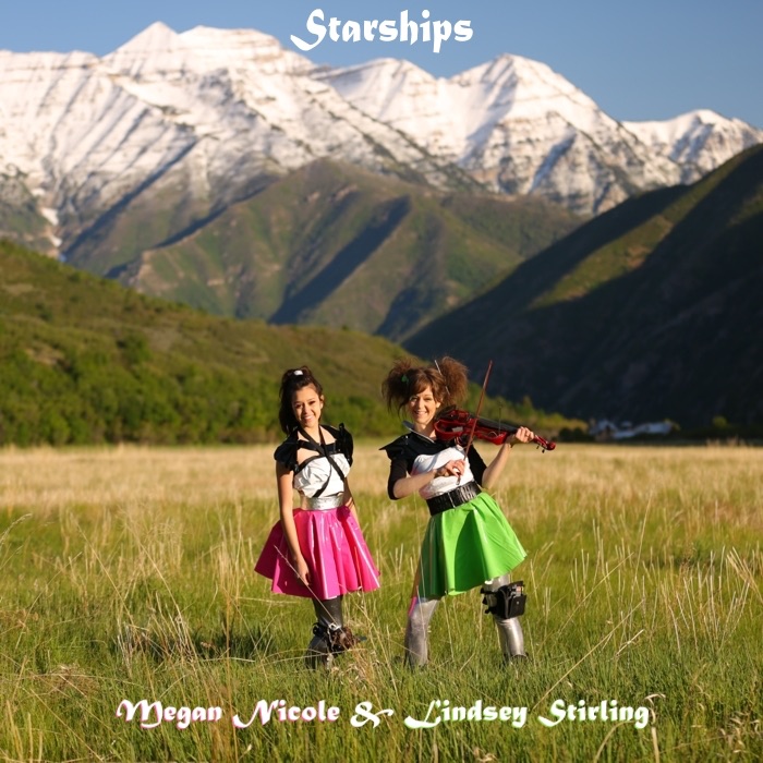 Starships - Single by Megan Nicole & Lindsey Stirling album cover