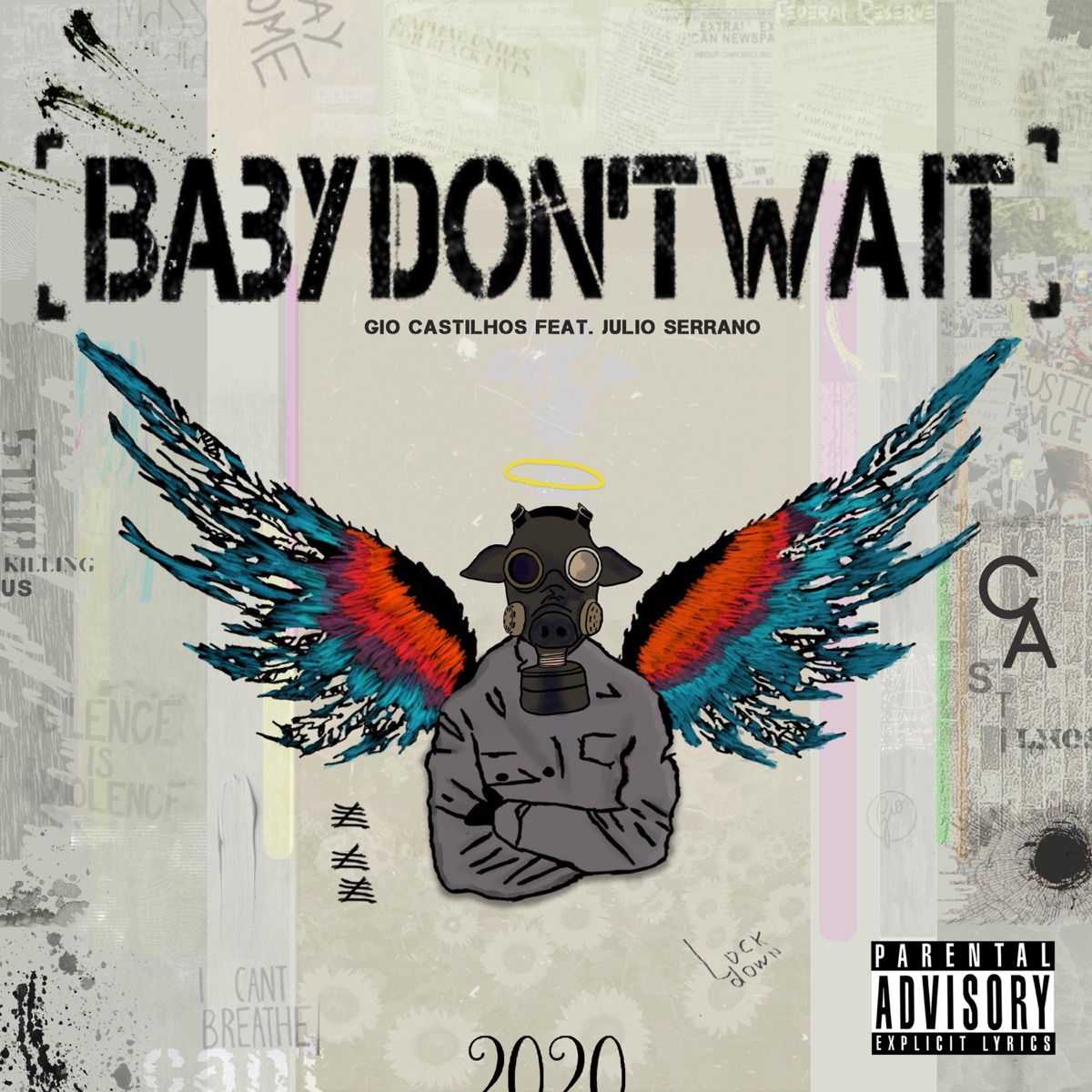 Baby Don't Wait (feat. Julio Serrano) - Single by Gio Castilhos album cover