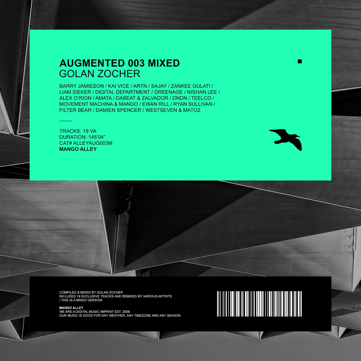 Augmented 003 / Golan Zocher (DJ Mix) by Golan Zocher & Mango Alley album cover