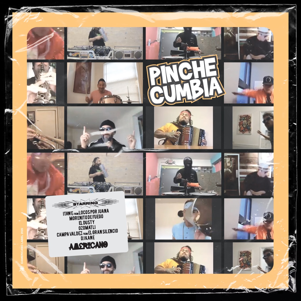 Pinche Cumbia (feat. Ozomatli, Itawe & El Gran Silencio) - Single by El Dusty, Morenito De Fuego & DJ Kane album cover