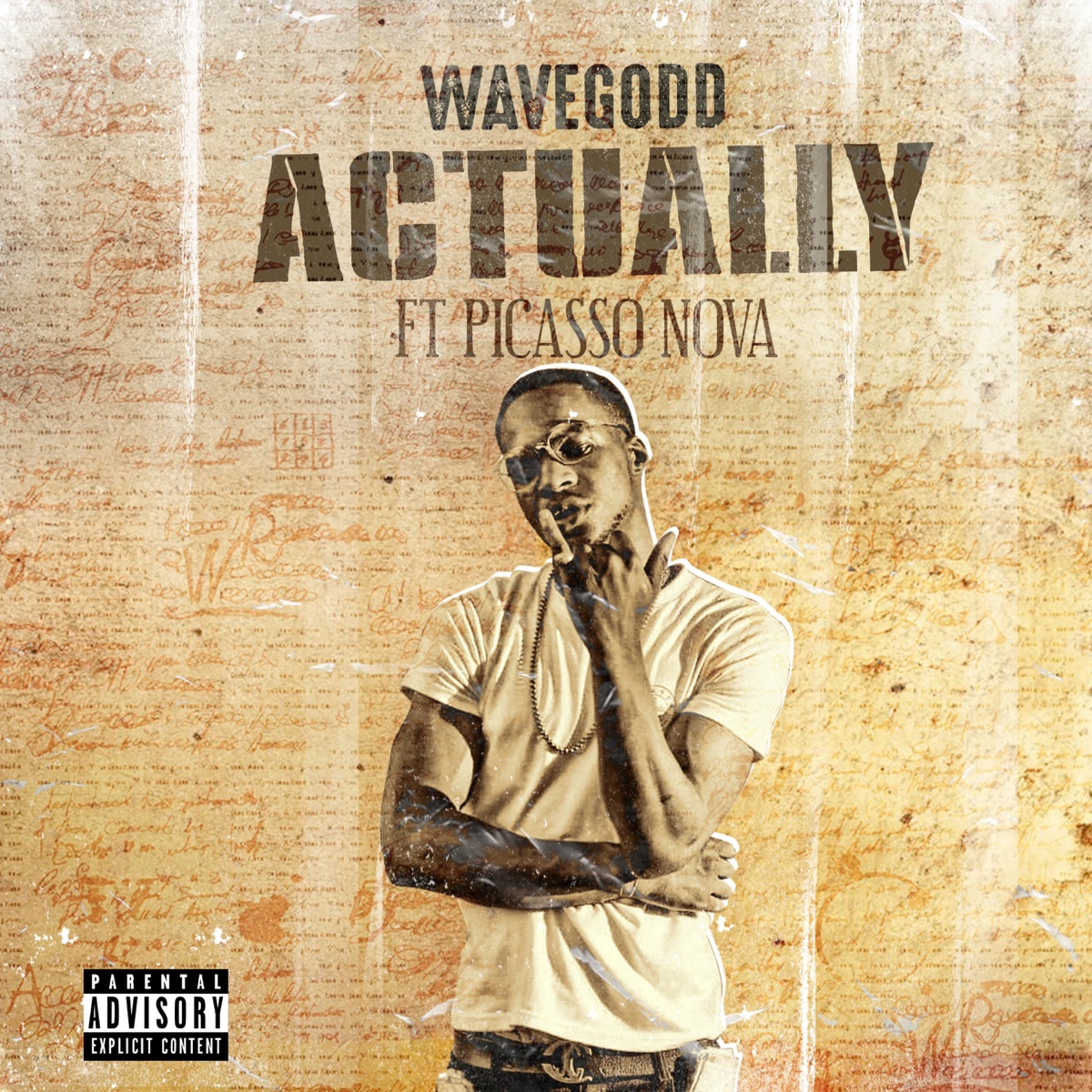 Actually (feat. Picasso Nova) - Single by Wave Godd album cover