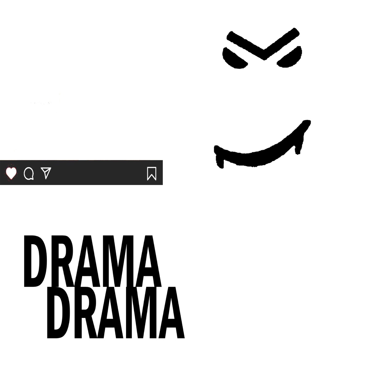 Drama (feat. mugshotsade) - Single by roddie album cover
