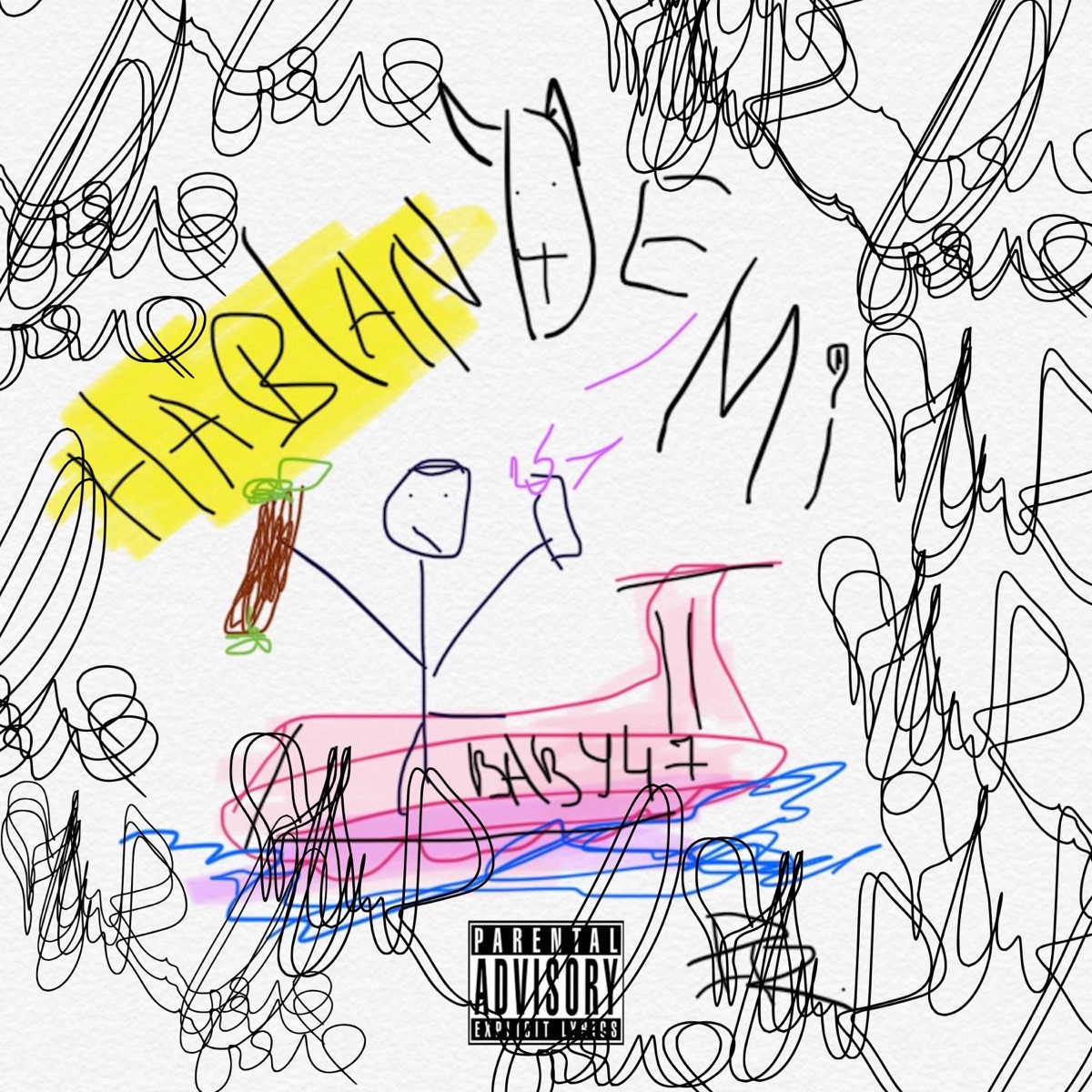 Hablan de Mi - Single by Papi Ruso album cover
