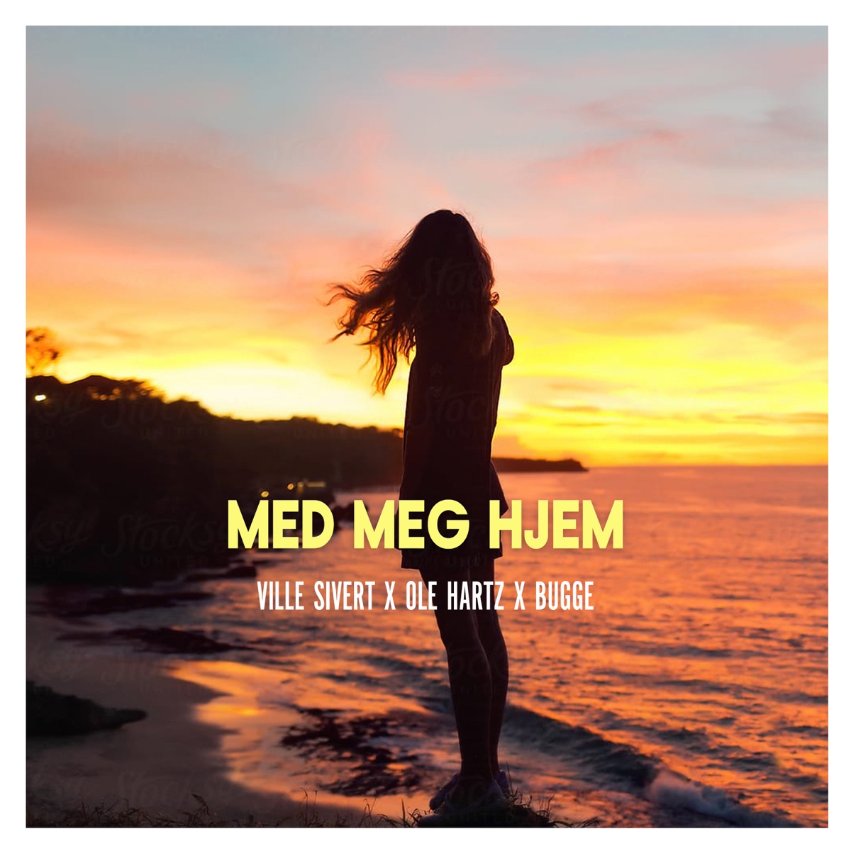 Med Meg Hjem (feat. Ole Hartz) - Single by Ville Sivert & Bugge album cover
