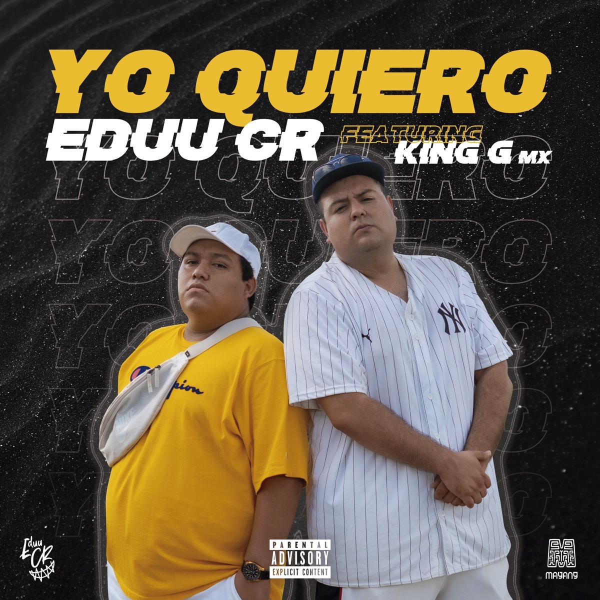 Yo Quiero - Single by Eduu Cr & King G mx album cover