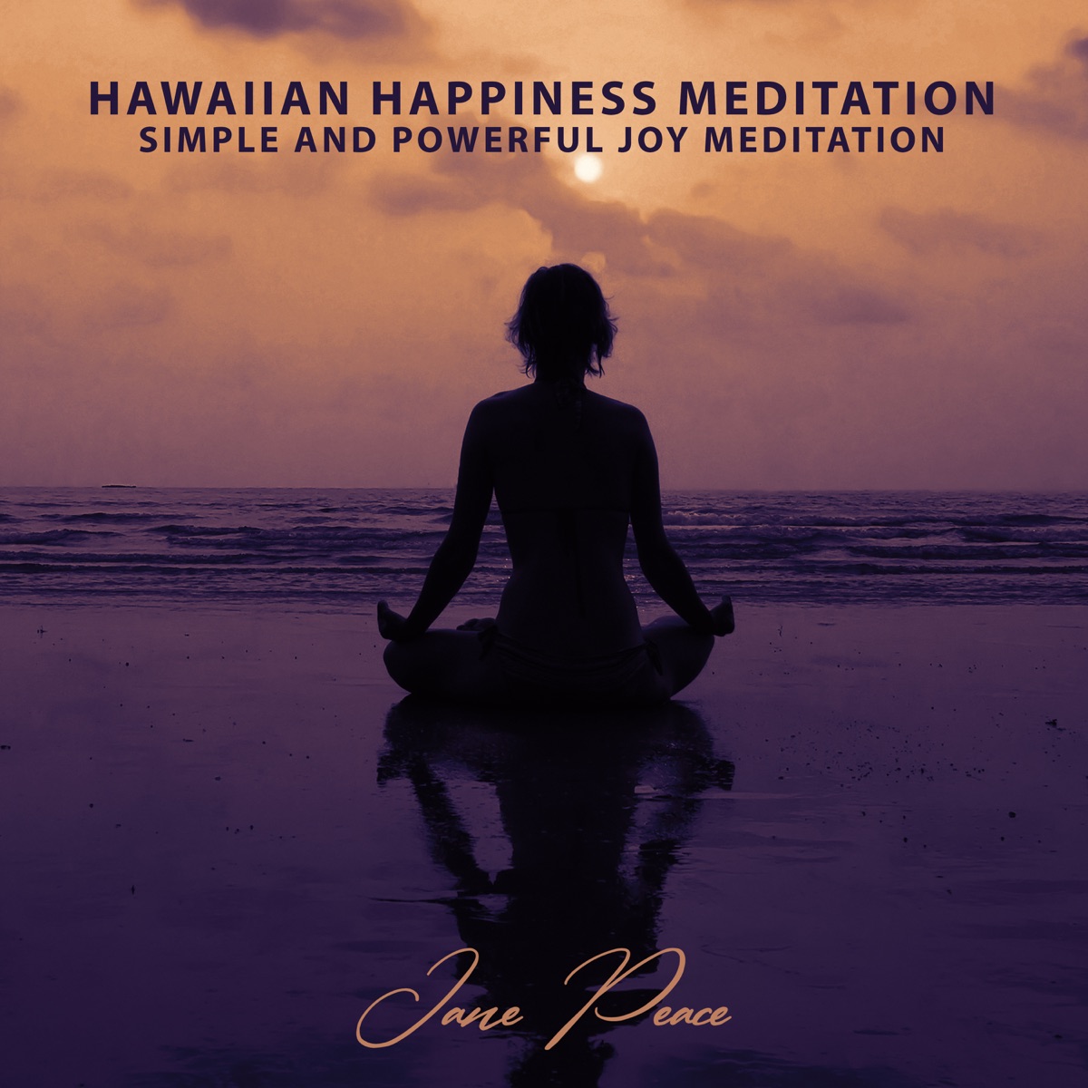 Hawaiian Happiness Meditation: Simple and Powerful Joy Meditation, Curative Joy & Happiness, Good Vibrations, Exotic Rhythms, Mindfulness Peace, Love and Felicity by Jane Peace album cover