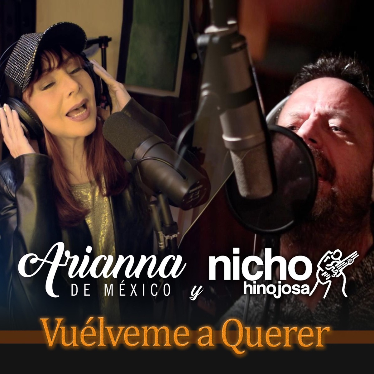 Vuélveme a Querer - Single by Arianna & Nicho Hinojosa album cover