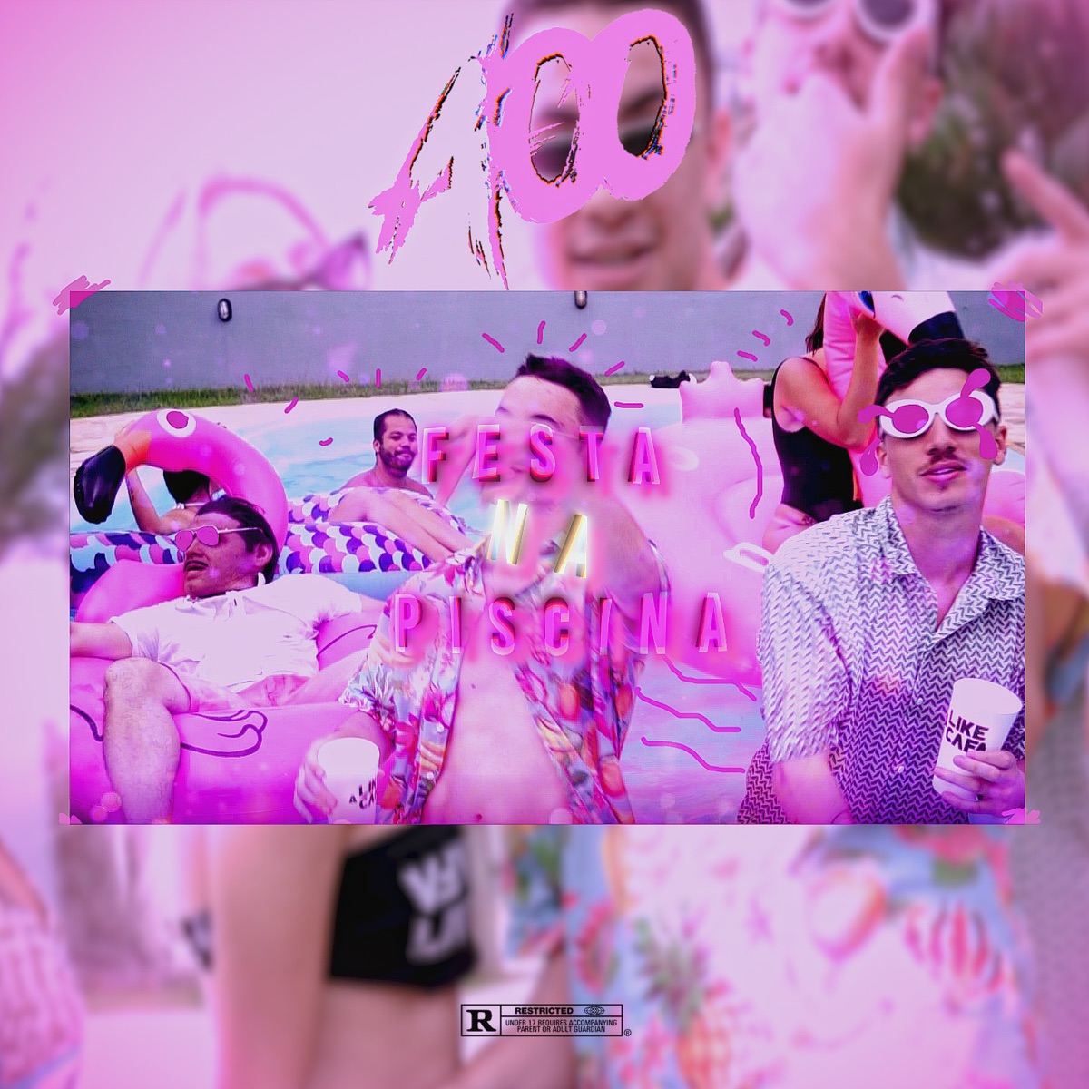 Festa na Piscina - Single by A100 album cover
