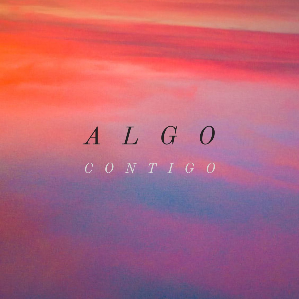 Algo Contigo - Single by Delpaz album cover