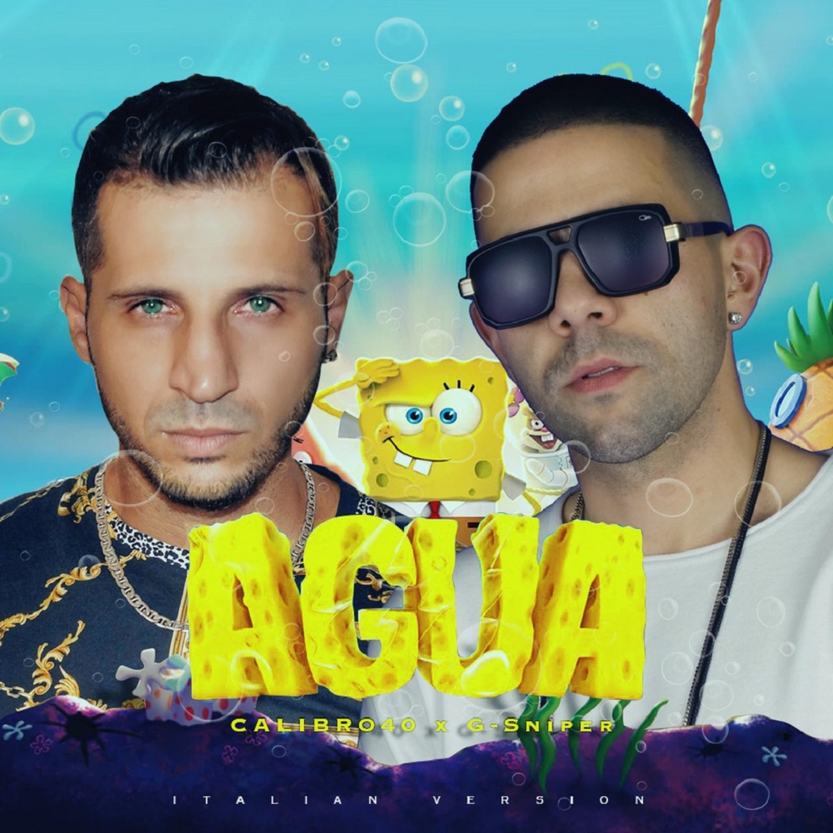 Agua (feat. Calibro 40) - Single by G-Sniper album cover