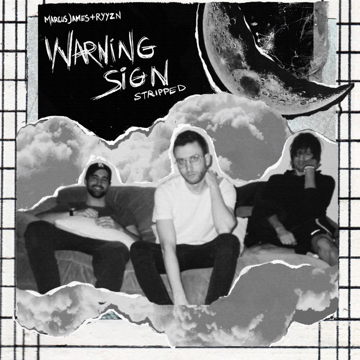 Warning Sign (Stripped) - EP by Marcus James & RYYZN album cover