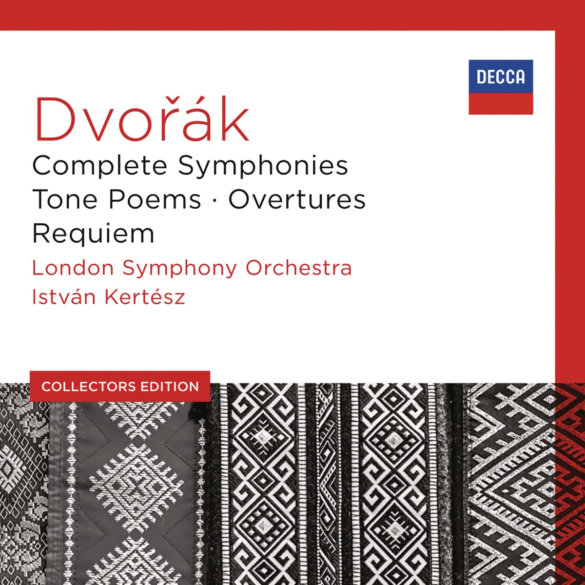 Dvořák: Complete Symphonies; Tone Poems; Overtures; Requiem by London Symphony Orchestra & István Kertész album cover
