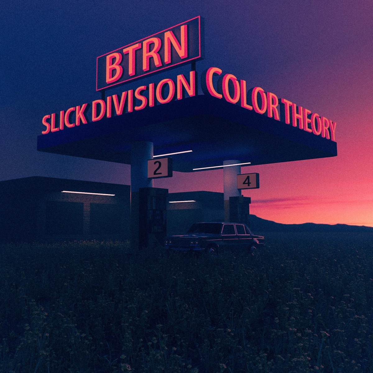 Neon Lights - Single by BTRN, Color Theory & SLICK DIVISION album cover