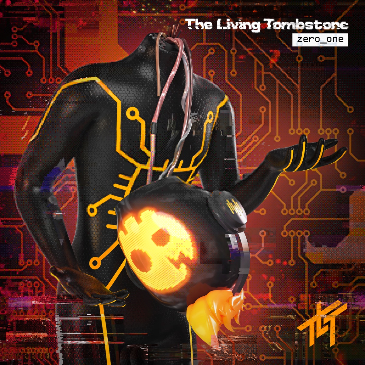 zero_one by The Living Tombstone album cover