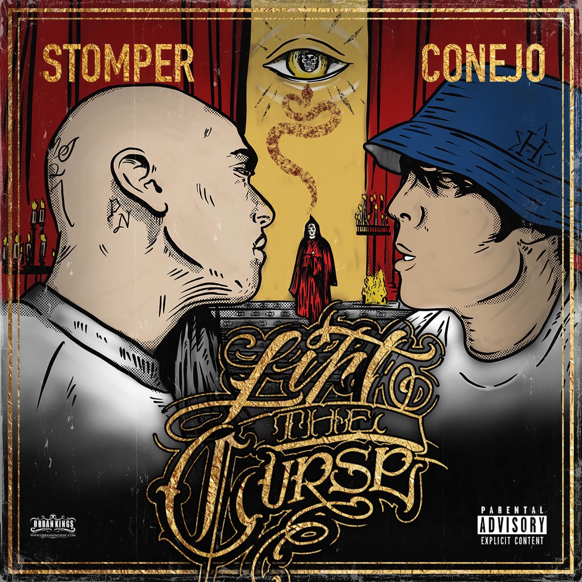 Lift The Curse by Conejo & Stomper album cover