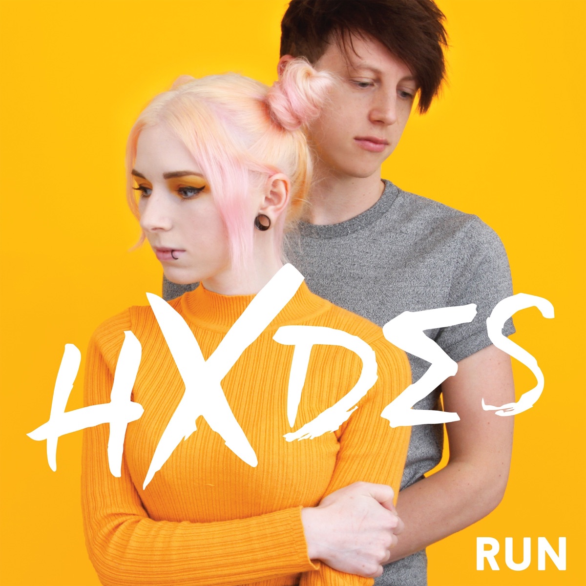 Run - Single by HXDES album cover