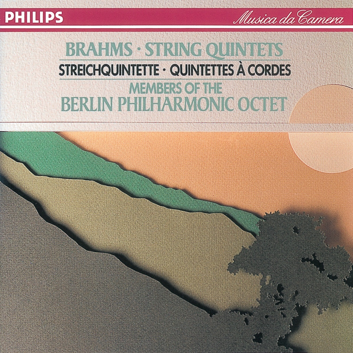 Brahms: The String Quintets by Berlin Philharmonic Octet album cover