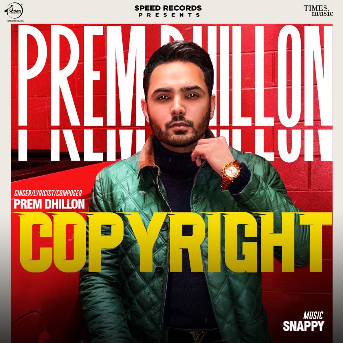 Copyright - Single by Prem Dhillon album cover