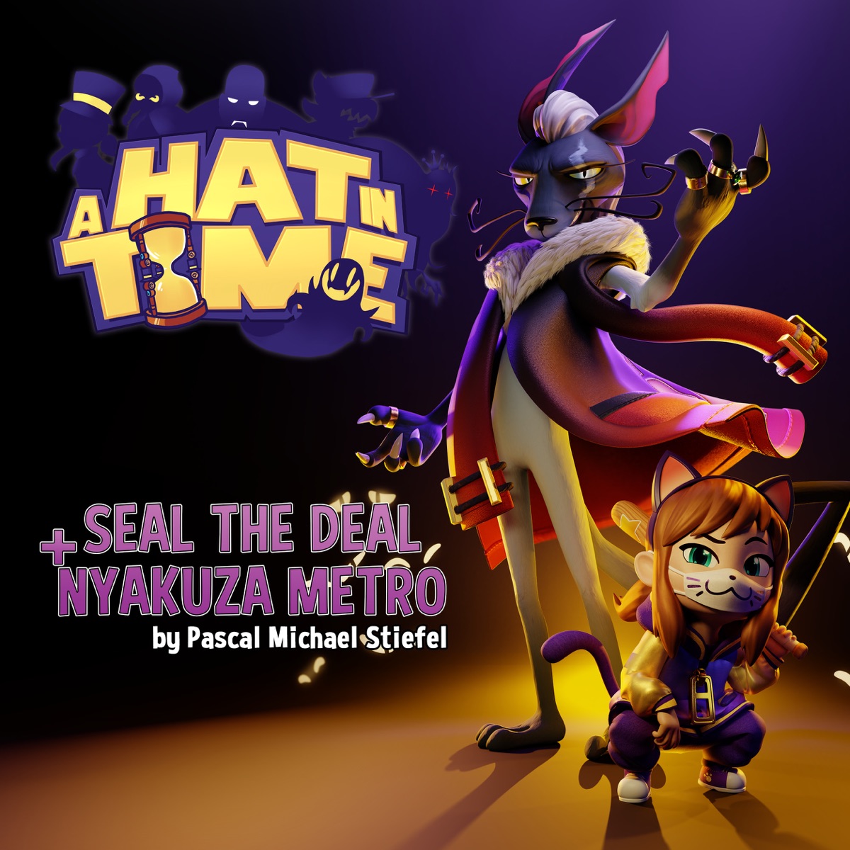 A Hat in Time (Seal the Deal + Nyakuza Metro) by Pascal Michael Stiefel album cover