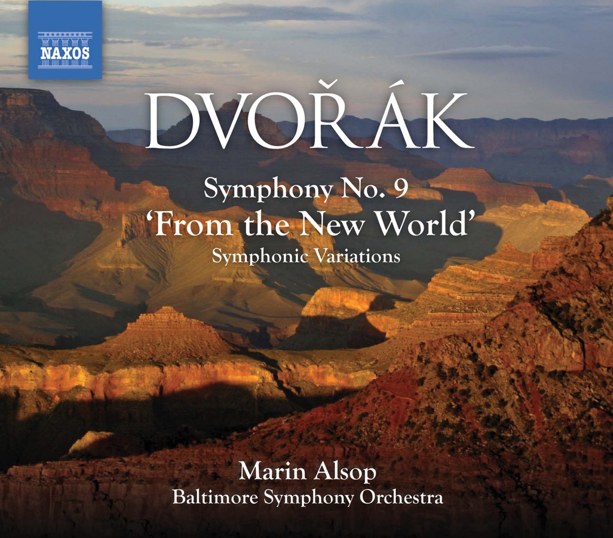 Dvořák: Symphony No. 9, "From the New World", Symphonic Variations by Marin Alsop & Baltimore Symphony Orchestra album cover