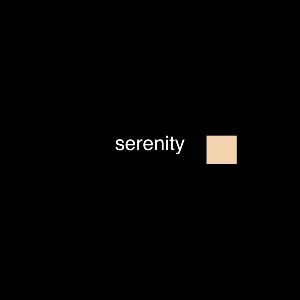 Serenity - Single by Lucasmidi album cover