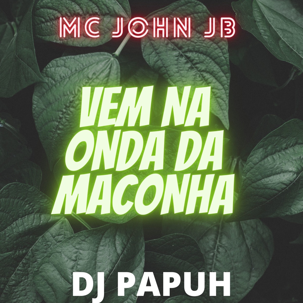Vem na Onda da Maconha (feat. DJ Papùh) - Single by MC John JB album cover