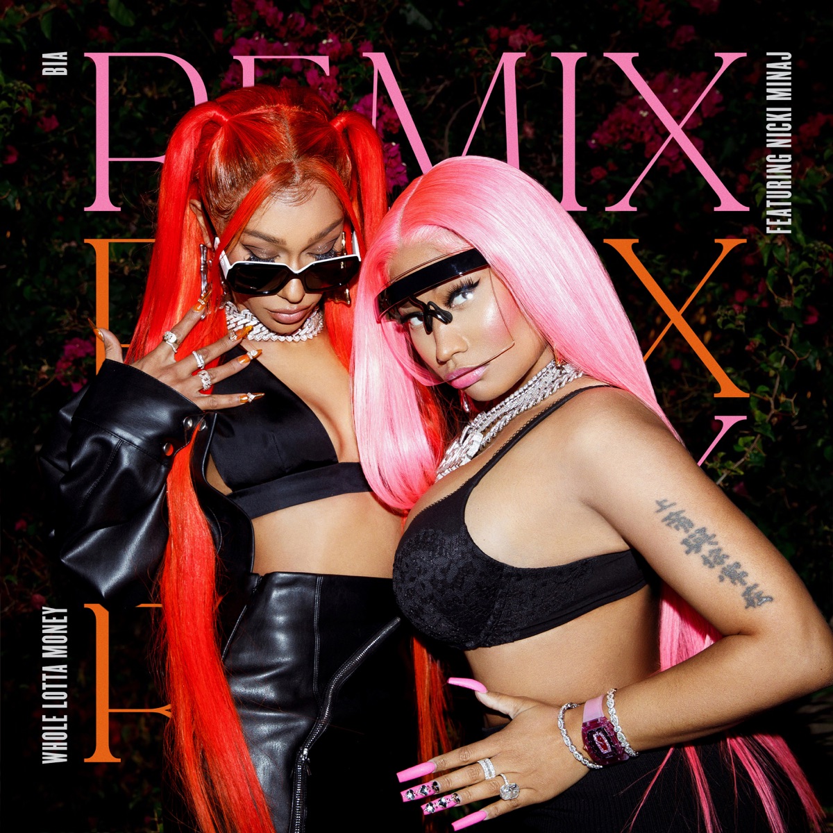 WHOLE LOTTA MONEY (Remix) - Single by BIA & Nicki Minaj album cover