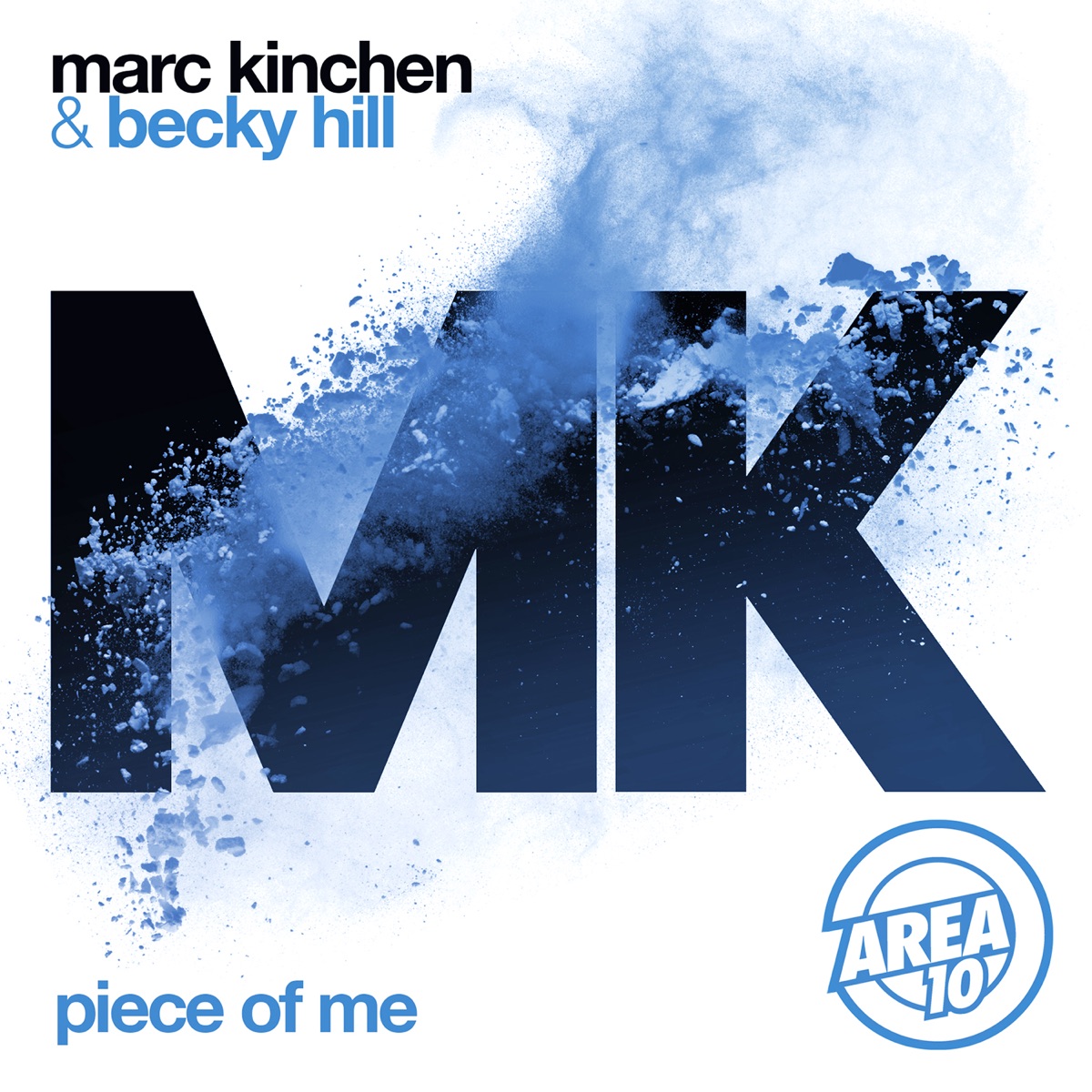 Piece of Me - Single by MK & Becky Hill album cover