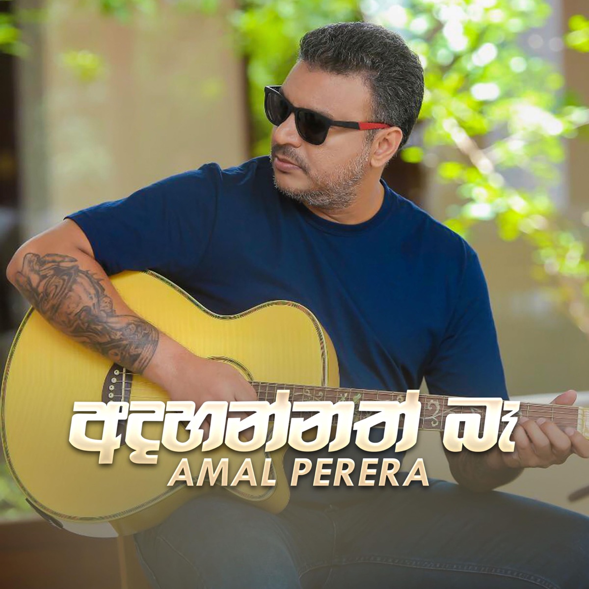 Adahannath Ba - Single by Amal Perera album cover
