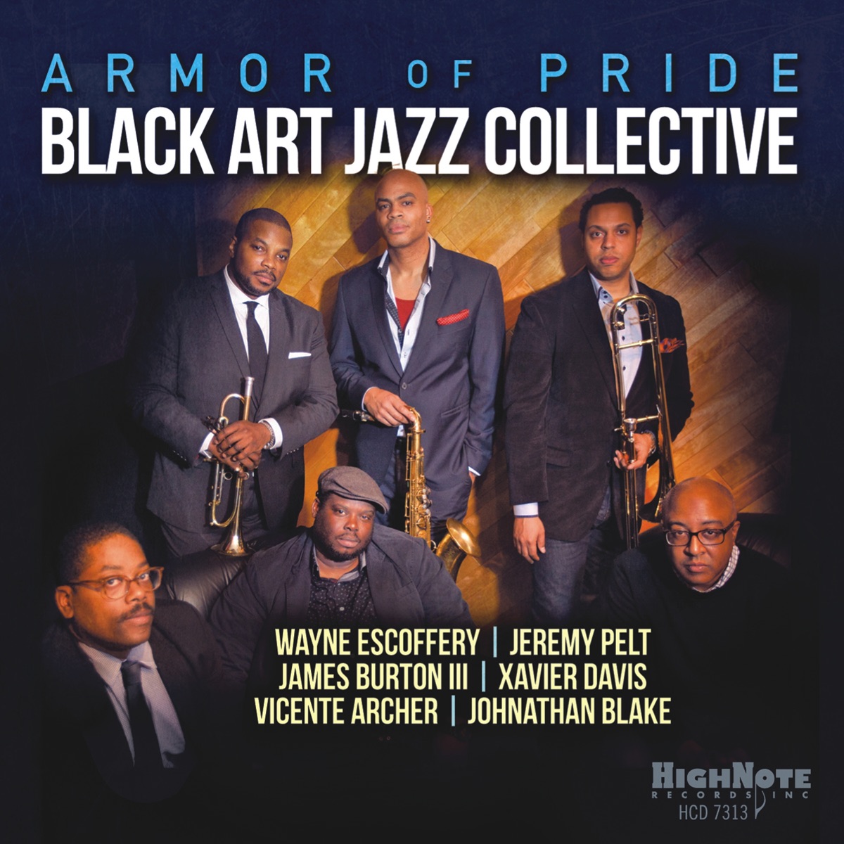 Armor of Pride (feat. Jeremy Pelt, Wayne Escoffery, James Burton III, Xavier Davis, Vicente Archer & Johnathan Blake) by Black Art Jazz Collective album cover